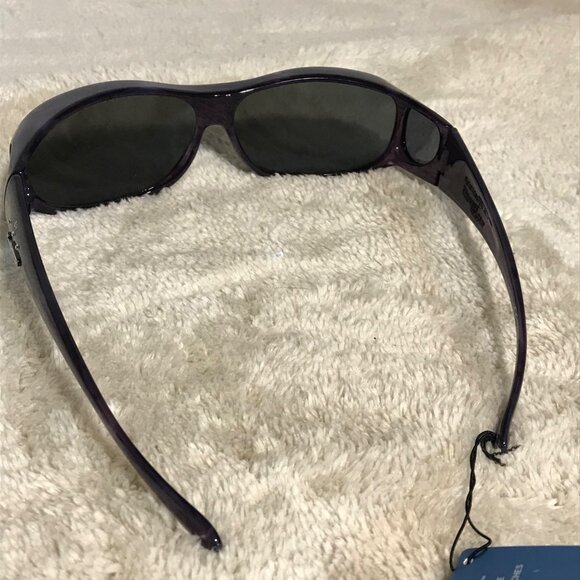 Jonathan Paul Fitovers Polarvue Sunglasses Gray & Amber Polycarbonate Lenses - Picture 5 of 11